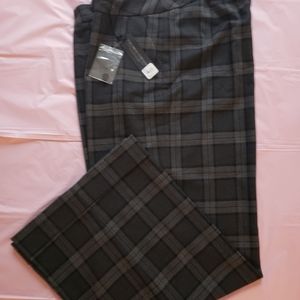 Tailored Slacks, Charcoal Gray, size 14 - Curvy Fit